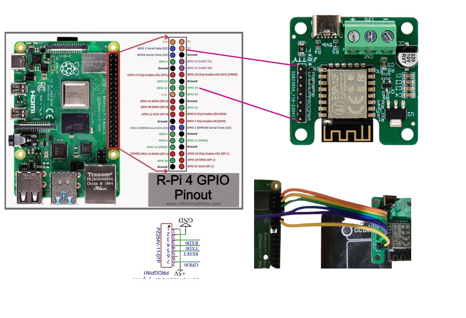 Pinout Raspi